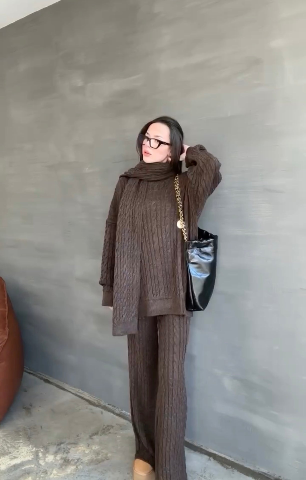 Set Luana con sciarpa