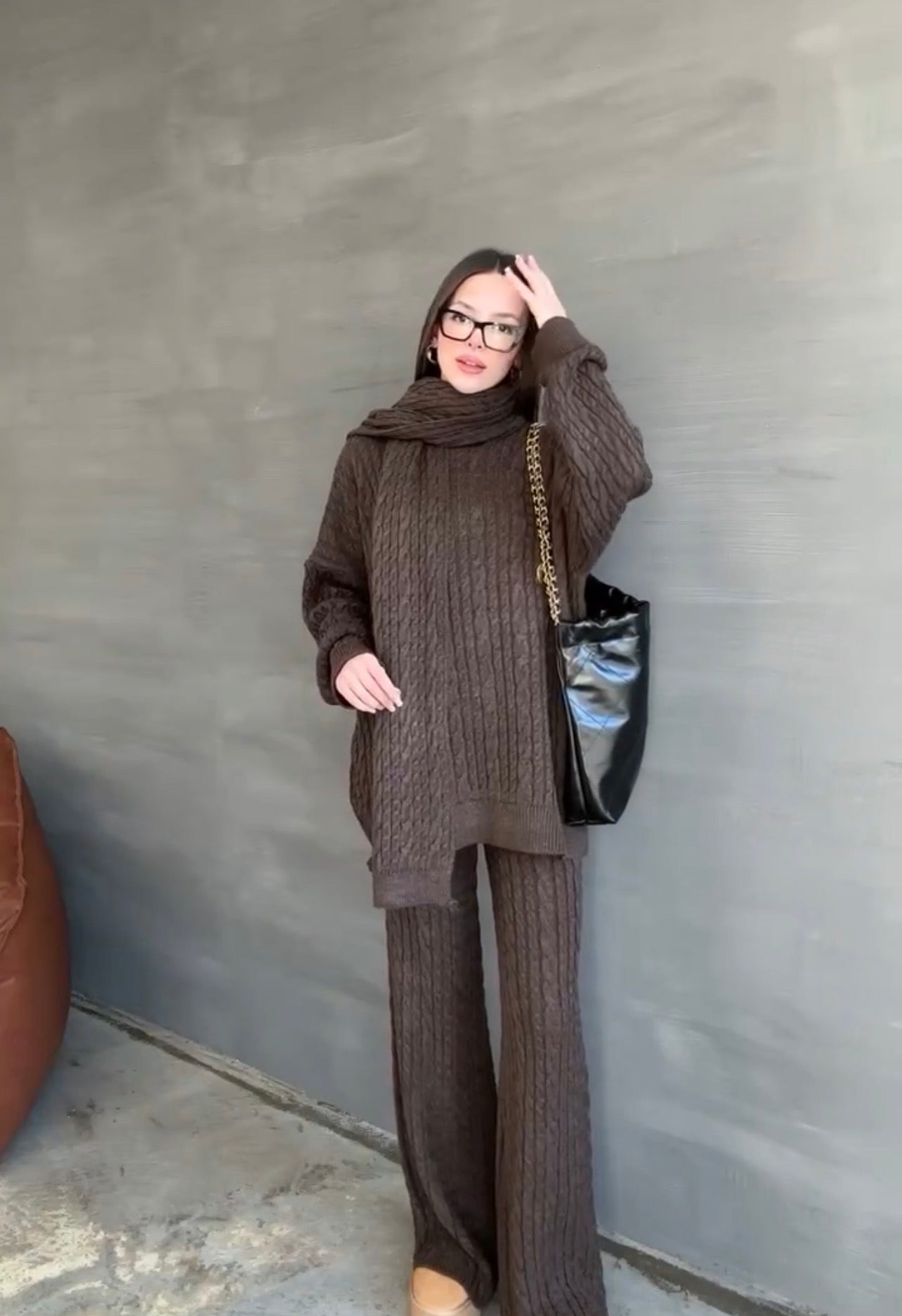 Set Luana con sciarpa