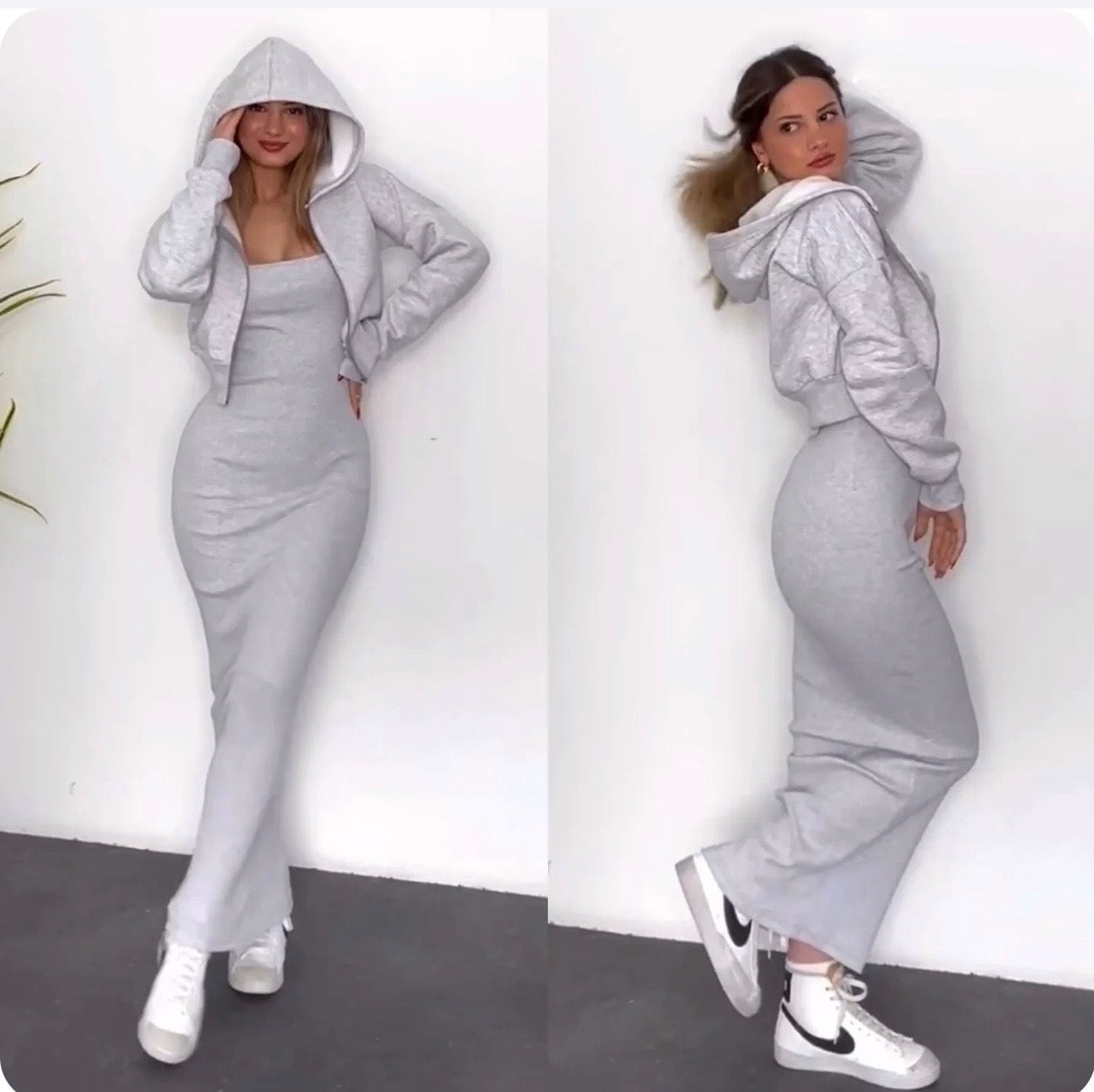 Set felpa più abito