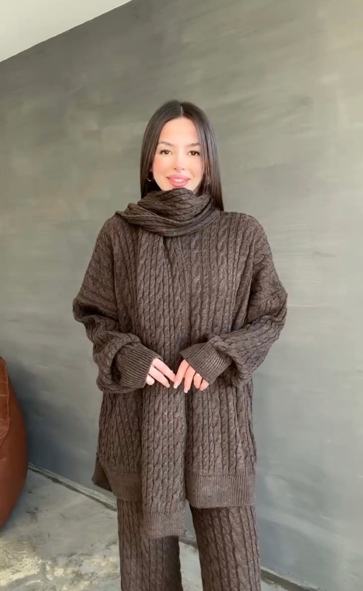 Set Luana con sciarpa