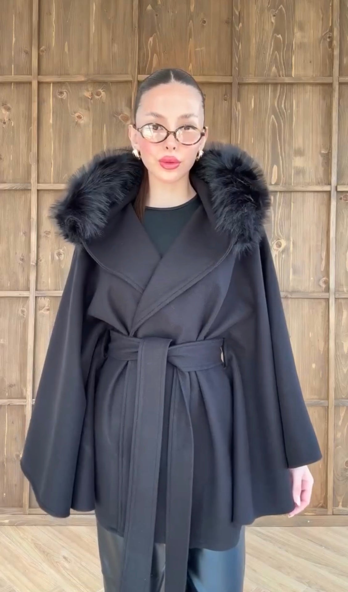 Cappotto mantella Swift