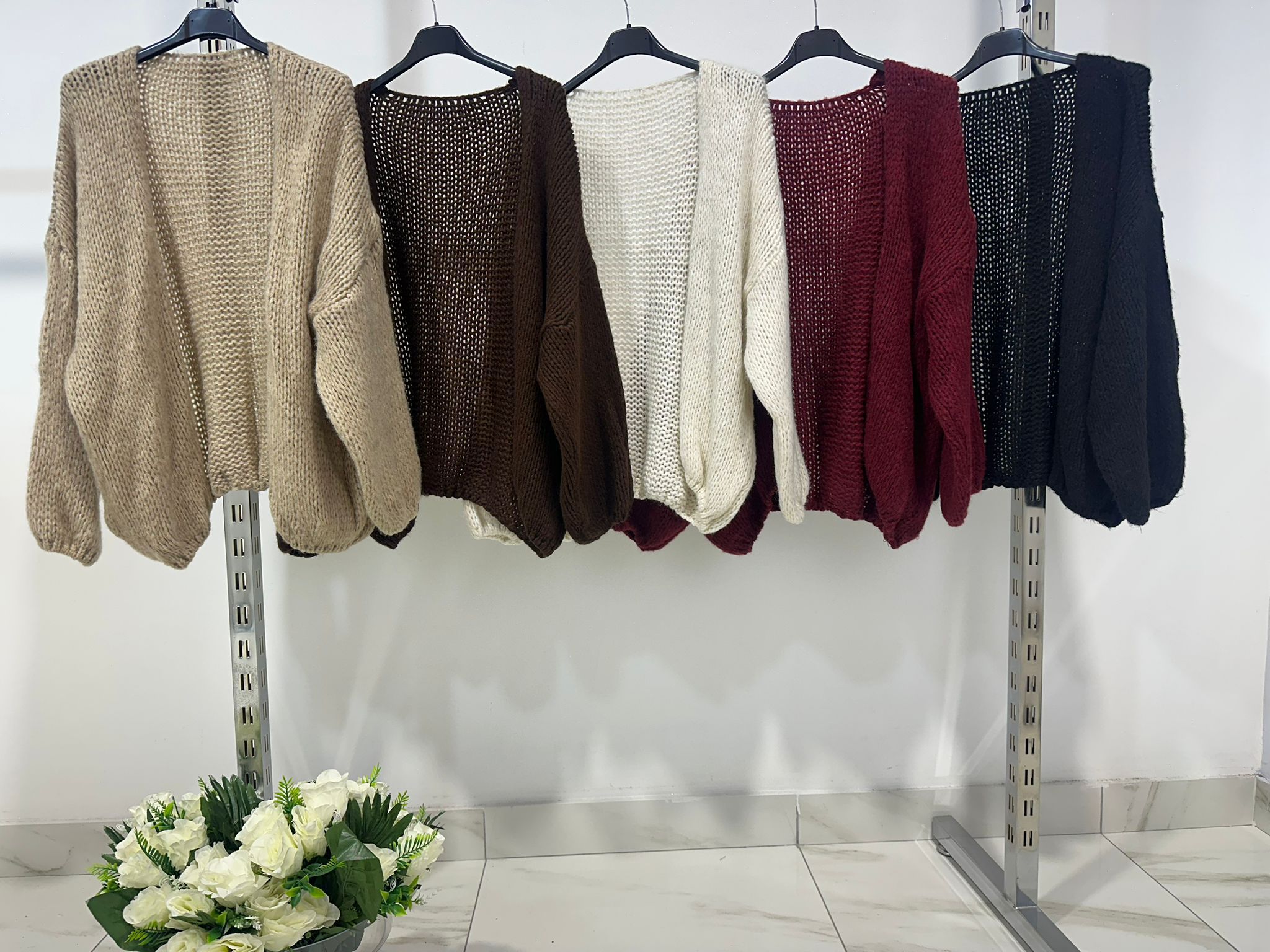 3 Pezzi Body Cardigan e Pantagonna